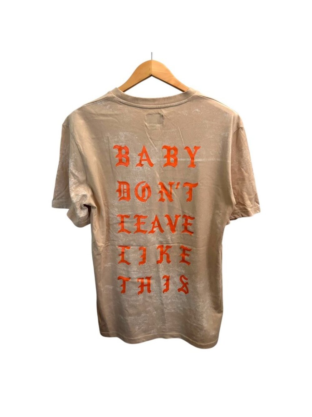 Rise as 1ne Yeezy Graphic Print T-Shirt L Distressed RS1NE Streetwear Rap Kanye